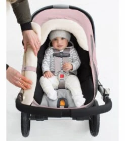 Skip Hop Skp Hop Stroll & Go Car Seat Cover - Pink Heather -Stroller Promotion Store skp hop stroll go car seat cover pink heather 132