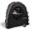 SlumberPod Privacy Canopy With Fan - Black -Stroller Promotion Store slumberpod privacy canopy with fan black 116