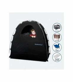 SlumberPod Privacy Canopy With Fan - Black / Gray 11 SlumberPod Privacy Canopy With Fan - Black / Gray -Stroller Promotion Store slumberpod privacy canopy with fan black gray 8