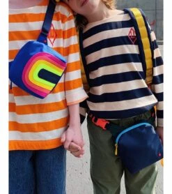 State Bags Lorimer Kids Fanny Pack - Rainbow -Stroller Promotion Store state bags lorimer kids fanny pack rainbow 89