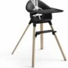Stokke Clikk High Chair - Black Natural 2 Stokke Clikk High Chair - Black Natural -Stroller Promotion Store stokke clikk high chair black natural 155