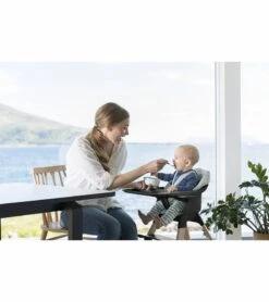 Stokke Clikk High Chair - Black Natural -Stroller Promotion Store stokke clikk high chair black natural 158