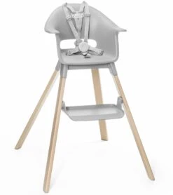 Stokke Clikk High Chair - Cloud Grey -Stroller Promotion Store stokke clikk high chair cloud grey 157