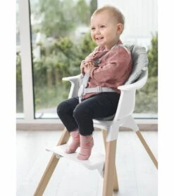 Stokke Clikk High Chair - Cloud Grey -Stroller Promotion Store stokke clikk high chair white 161
