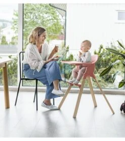 Stokke Clikk High Chair - Cloud Grey -Stroller Promotion Store stokke clikk high chair white 162