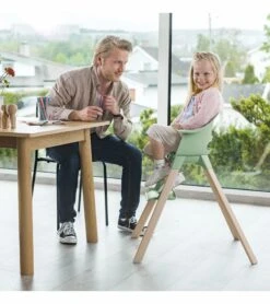 Stokke Clikk High Chair - Cloud Grey -Stroller Promotion Store stokke clikk high chair white 163