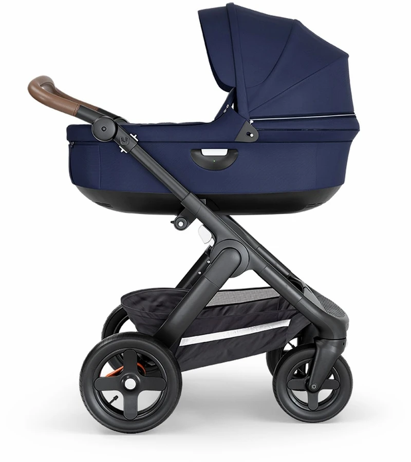 Stokke Trailz All-Terrain Stroller - Black/Deep Blue 4 Stokke Trailz All-Terrain Stroller - Black/Deep Blue - Image 2