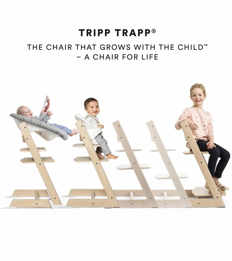 Stokke Tripp Trapp Chair - White 7 Stokke Tripp Trapp Chair - White - Image 5