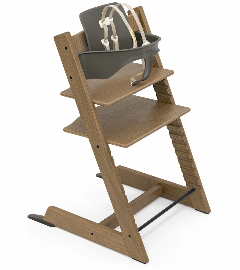 Stokke Tripp Trapp High Chair - Oak Brown 3 Stokke Tripp Trapp High Chair - Oak Brown