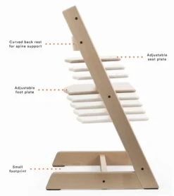 Stokke Tripp Trapp High Chair - Oak Brown 12 Stokke Tripp Trapp High Chair - Oak Brown -Stroller Promotion Store stokke tripp trapp high chair oak brown 81