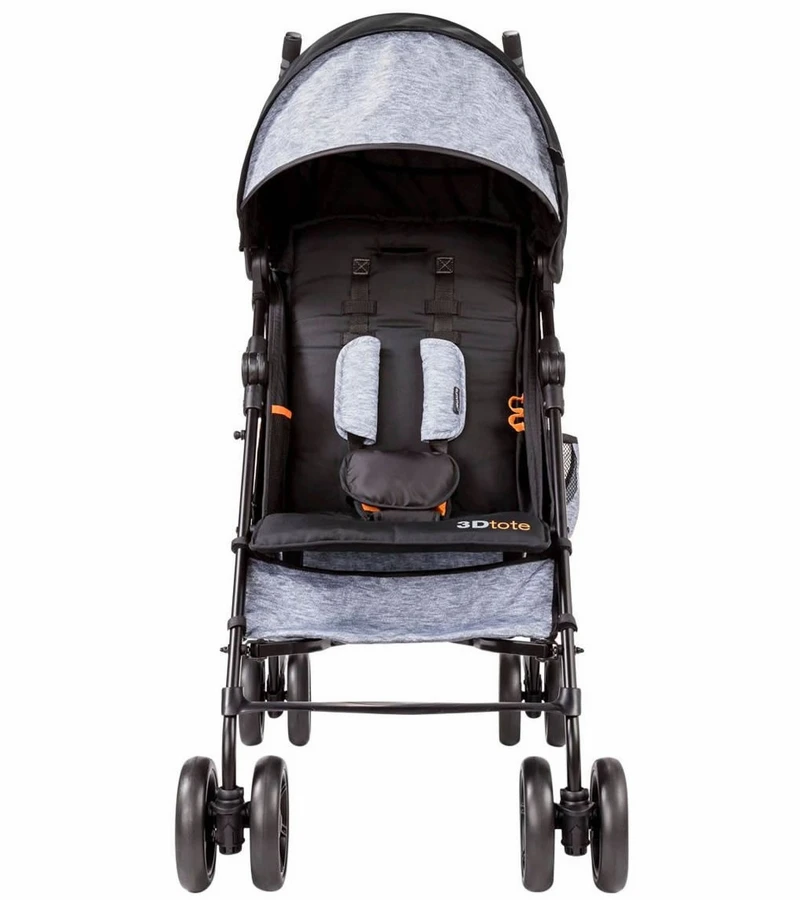 Summer Infant 3D Tote Umbrella Stroller - Heather Gray 4 Summer Infant 3D Tote Umbrella Stroller - Heather Gray - Image 2