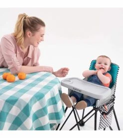Summer Infant Pop ?n Dine SE Highchair - Mango Melon -Stroller Promotion Store summer infant pop n dine se highchair mango melon 158