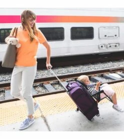 Think King SitAlong Toddler Luggage Seat -Stroller Promotion Store think king sitalong toddler luggage seat 235