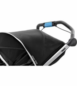 Thule Urban Glide 2 Double Jogging Stroller + Sport Organizer - Black -Stroller Promotion Store thule urban glide 2 double jogging stroller sport organizer black 64