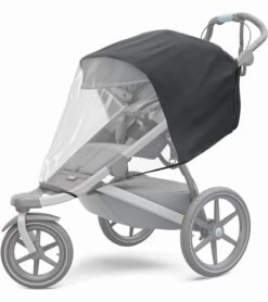 Thule Urban Glide 2 Single Jogging Stroller + Essentials Bundle - Black -Stroller Promotion Store thule urban glide 2 single jogging stroller essentials bundle black 86