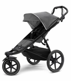 Thule Urban Glide 2 Single Jogging Stroller - Grey Melange