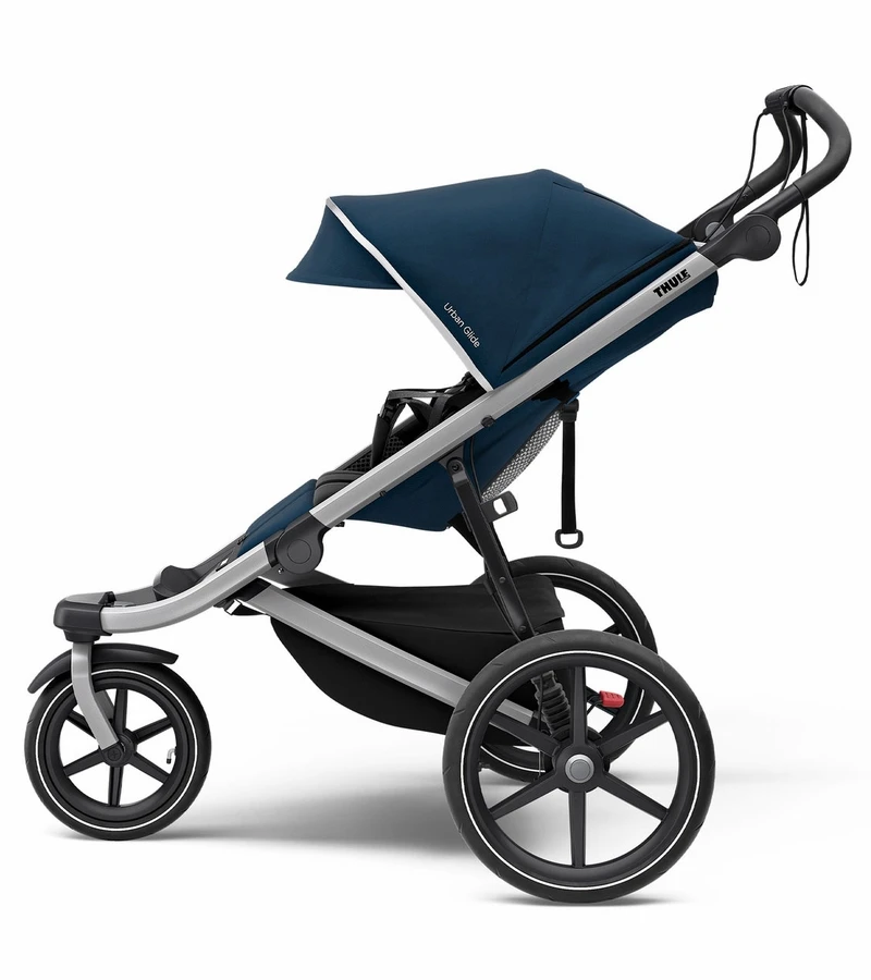 Thule Urban Glide 2 Single Jogging Stroller - Majolica Blue 4 Thule Urban Glide 2 Single Jogging Stroller - Majolica Blue - Image 2