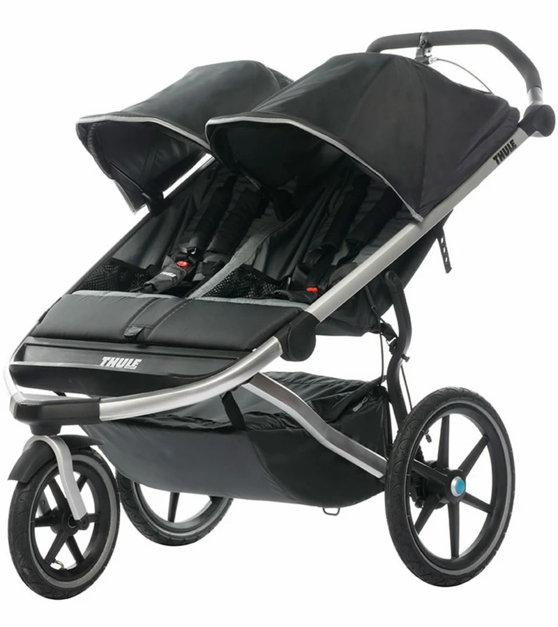 Thule Urban Glide Double Jogging Stroller - Dark Shadow 3 Thule Urban Glide Double Jogging Stroller - Dark Shadow