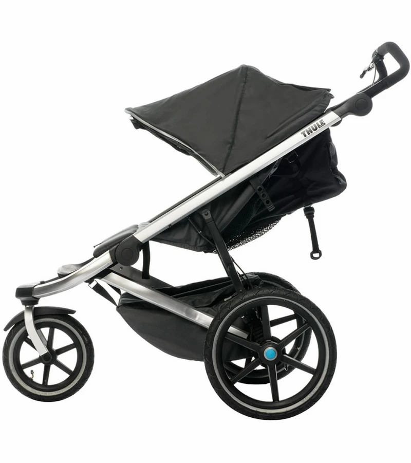 Thule Urban Glide Double Jogging Stroller - Dark Shadow 4 Thule Urban Glide Double Jogging Stroller - Dark Shadow - Image 2