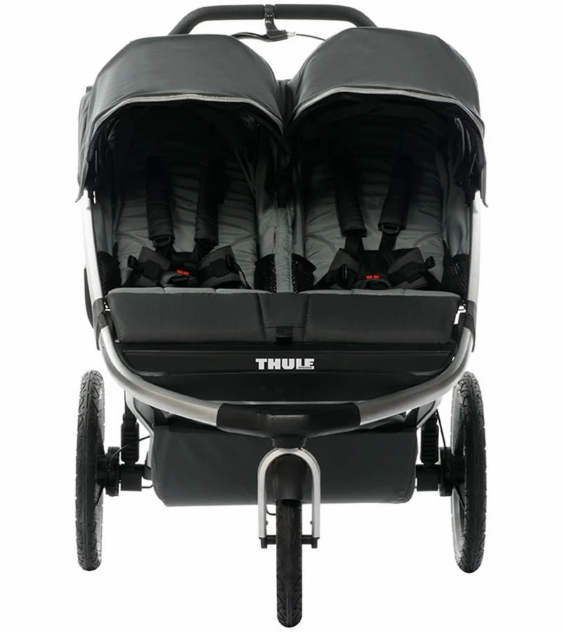Thule Urban Glide Double Jogging Stroller - Dark Shadow 5 Thule Urban Glide Double Jogging Stroller - Dark Shadow - Image 3