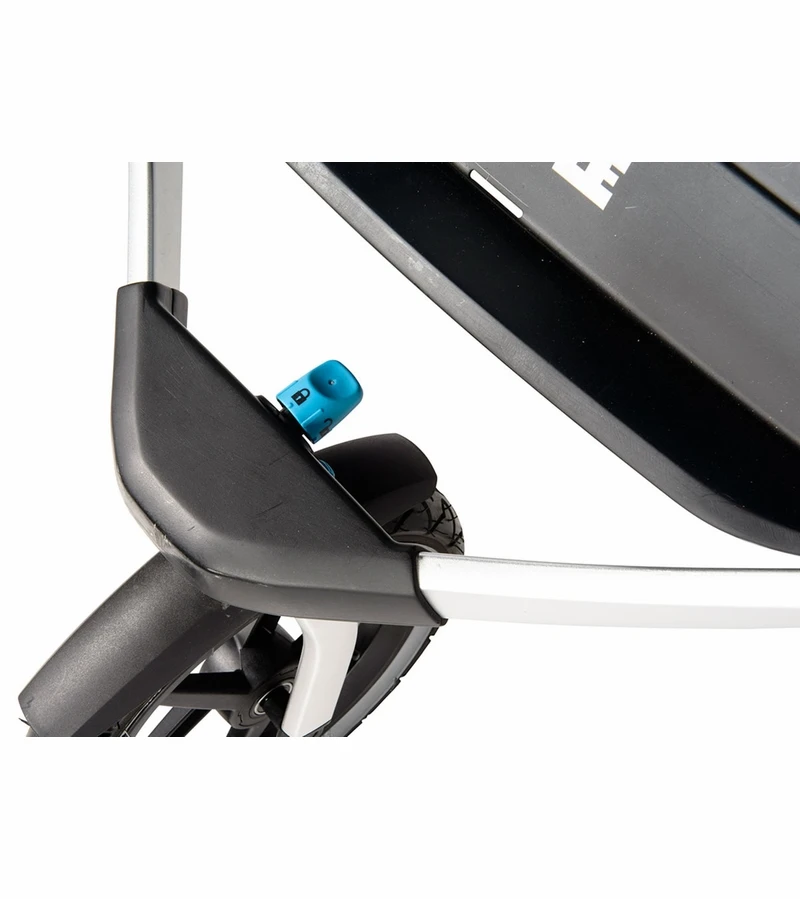 Thule Urban Glide Double Jogging Stroller - Dark Shadow 8 Thule Urban Glide Double Jogging Stroller - Dark Shadow - Image 6