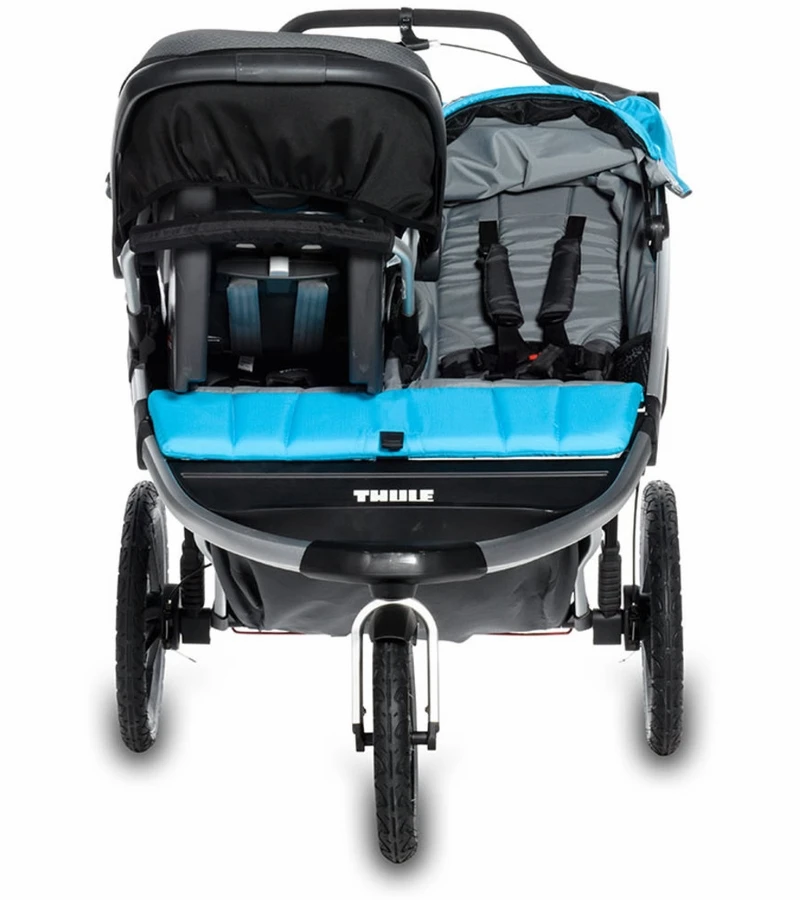 Thule Urban Glide Double Jogging Stroller - Dark Shadow 9 Thule Urban Glide Double Jogging Stroller - Dark Shadow - Image 7