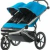 Thule Urban Glide Double Jogging Stroller - Thule Blue