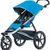 Thule Urban Glide Jogging Stroller - Blue -Stroller Promotion Store thule urban glide jogging stroller blue 252