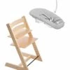 Stokke Tripp Trapp Chair + Newborn Set Bundle - Natural