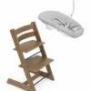 Stokke Tripp Trapp Chair + Newborn Set Bundle - Oak Brown 2 Stokke Tripp Trapp Chair + Newborn Set Bundle - Oak Brown -Stroller Promotion Store tripp trapp chair newborn set bundle oak brown 51
