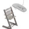 Stokke Tripp Trapp Chair + Newborn Set Bundle - Oak Greywash -Stroller Promotion Store tripp trapp chair newborn set bundle oak greywash 51