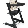 Tripp Trapp High Chair And Cushion With Stokke Tray - Black / Mickey Signature -Stroller Promotion Store tripp trapp high chair and cushion with stokke tray black mickey signature 6
