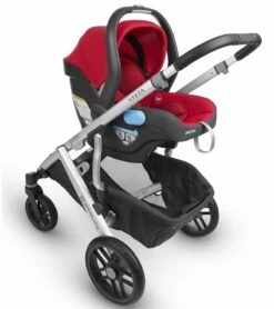 UPPAbaby 2018 / 2019 MESA Infant Car Seat - Denny (Red) -Stroller Promotion Store uppababy 2018 2019 mesa infant car seat denny red 50