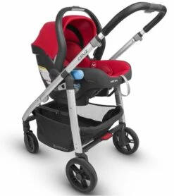UPPAbaby 2018 / 2019 MESA Infant Car Seat - Denny (Red) -Stroller Promotion Store uppababy 2018 2019 mesa infant car seat denny red 51
