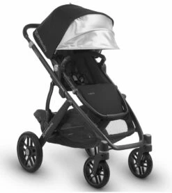 UPPAbaby 2018 / 2019 Vista Stroller - Jake (Black/Carbon/Black Leather) -Stroller Promotion Store uppababy 2018 2019 vista stroller jake black carbon black leather 31