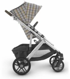 UPPAbaby 2019 VISTA Stroller - Spenser (Grey & Yellow Tartan/Silver/Moss Leather) 12 UPPAbaby 2019 VISTA Stroller - Spenser (Grey & Yellow Tartan/Silver/Moss Leather) -Stroller Promotion Store uppababy 2019 vista stroller spenser grey yellow tartan silver moss leather 228
