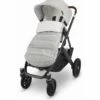 UPPAbaby CozyGanoosh Footmuff - Anthony (White And Grey Chenille) -Stroller Promotion Store uppababy cozyganoosh footmuff anthony white and grey chenille 118