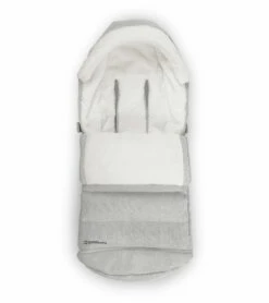 UPPAbaby CozyGanoosh Footmuff - Anthony (White And Grey Chenille) -Stroller Promotion Store uppababy cozyganoosh footmuff anthony white and grey chenille 119