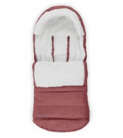 UPPAbaby CozyGanoosh Footmuff - Lucy (Rosewood Melange) -Stroller Promotion Store uppababy cozyganoosh footmuff lucy rosewood melange 8