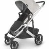 UPPAbaby Cruz V2 Stroller - Sierra (Dune Knit/Silver/Black Leather) -Stroller Promotion Store uppababy cruz v2 stroller sierra dune knit silver black leather 19
