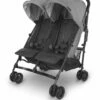 UPPAbaby G-LINK V2 Side By Side Double Stroller - Greyson (Charcoal Melange / Carbon) 2 UPPAbaby G-LINK V2 Side By Side Double Stroller - Greyson (Charcoal Melange / Carbon) -Stroller Promotion Store uppababy g link v2 side by side double stroller greyson charcoal melange carbon 52