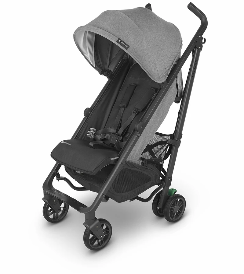 UPPAbaby G-LUXE 2023 Umbrella Stroller - Greyson (Charcoal Melange / Carbon) 3 UPPAbaby G-LUXE 2023 Umbrella Stroller - Greyson (Charcoal Melange / Carbon)