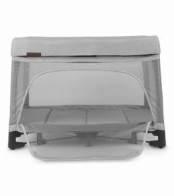 UPPAbaby REMI Playard + Changing Station Bundle - Charlie (Sand Melange) -Stroller Promotion Store uppababy remi playard changing station bundle jake charcoal 54 1