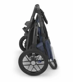 UPPAbaby Ridge Jogging Stroller - Reggie (Slate Blue / Carbon) -Stroller Promotion Store uppababy ridge jogging stroller piggyback ride along bundle reggie slate blue carbon 77