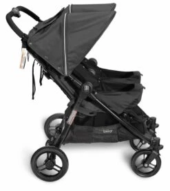 Valco Baby Slim Twin Side By Side Double Stroller - Licorice 11 Valco Baby Slim Twin Side By Side Double Stroller - Licorice -Stroller Promotion Store valco baby slim twin side by side double stroller licorice 39
