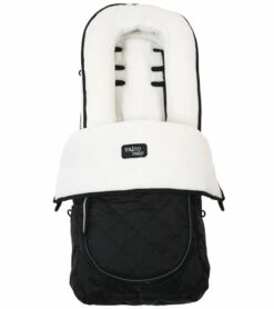 Valco Deluxe Footmuff - White Fleece