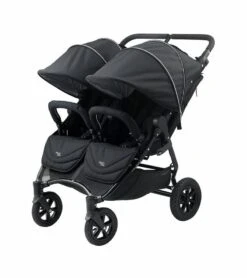 Valco Neo Twin Double Stroller - Black Lightning