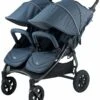 Valco Neo Twin Tailormade Double Stroller - Denim Blue -Stroller Promotion Store valco neo twin tailormade double stroller denim blue 55