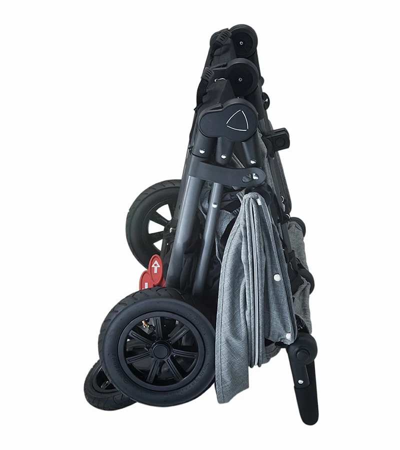 Valco Neo Twin Tailormade Double Stroller - Denim Blue 6 Valco Neo Twin Tailormade Double Stroller - Denim Blue - Image 4