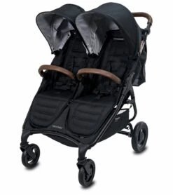 Valco Snap Duo Trend Side By Side Double Stroller - Black